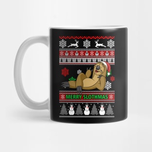 Merry Slothmas – XMAS Ugly Christmas gift Mug